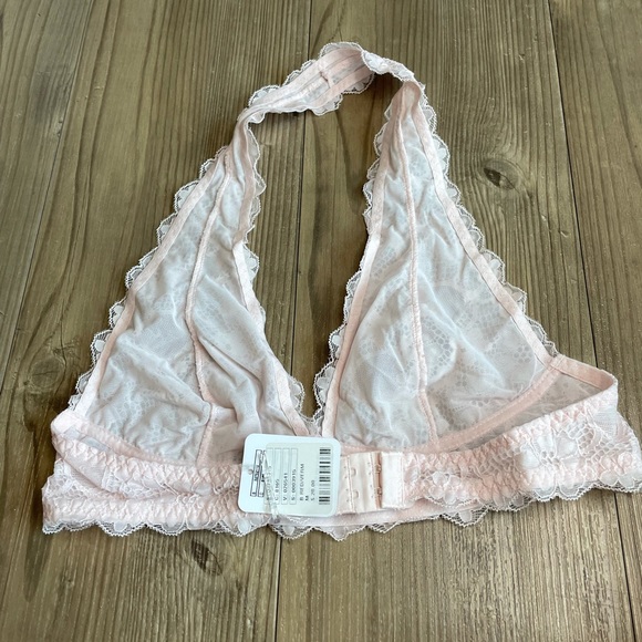 Free People Galloon Lace Halter Bra - Picture 3 of 6